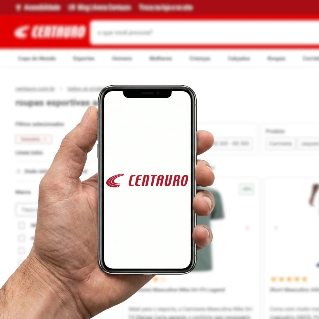 Cupons de desconto da Centauro