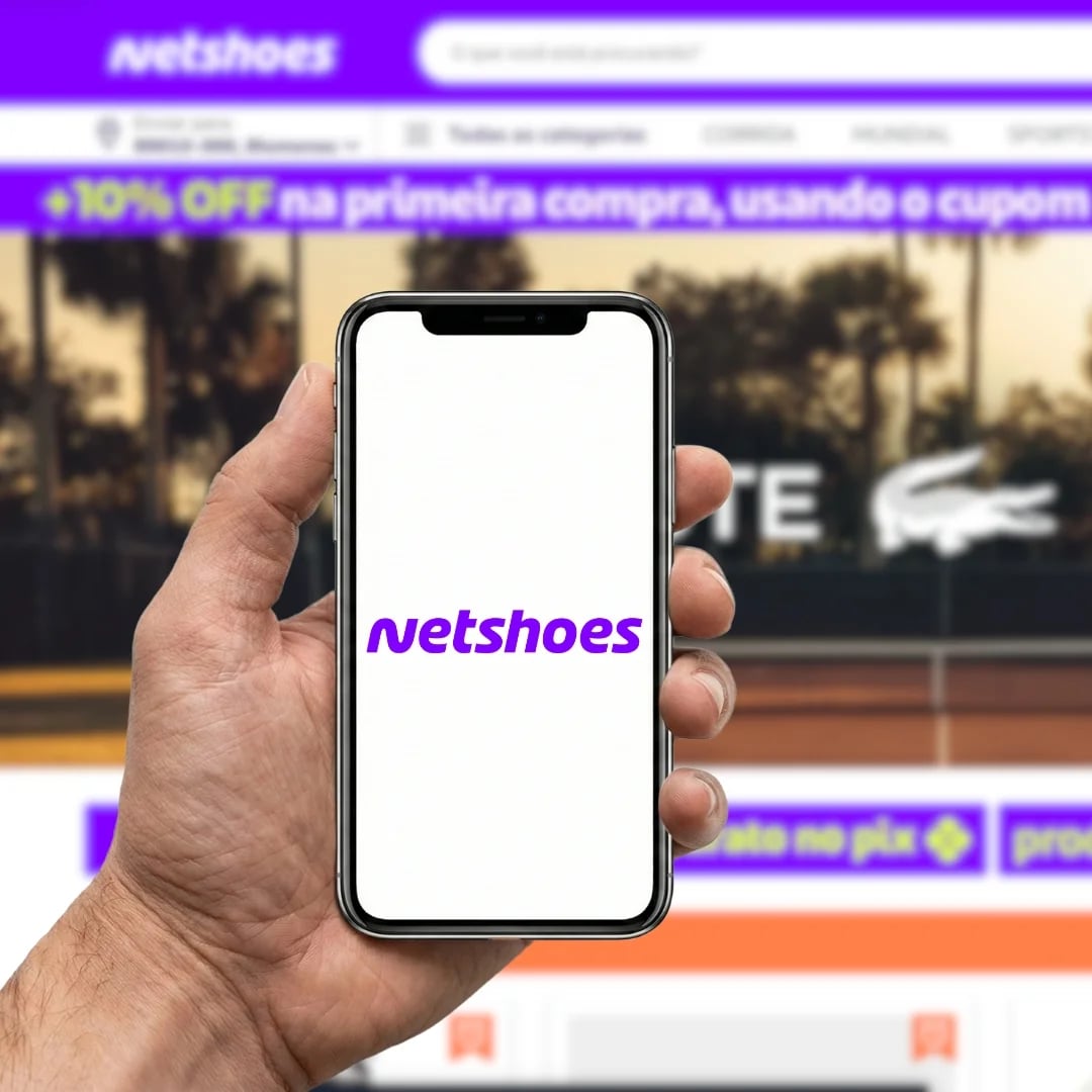 Cupons de desconto da Netshoes