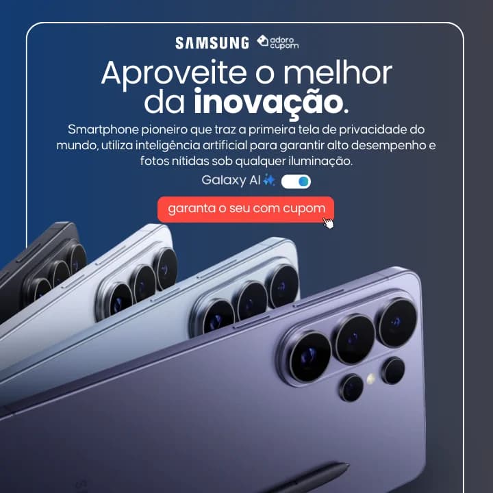 Cupons da Samsung