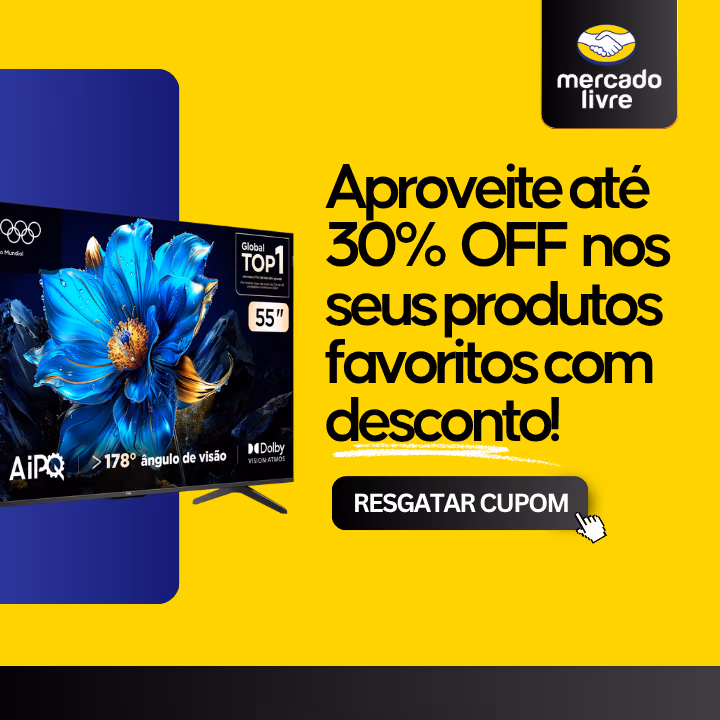 Cupons da Mercado Livre