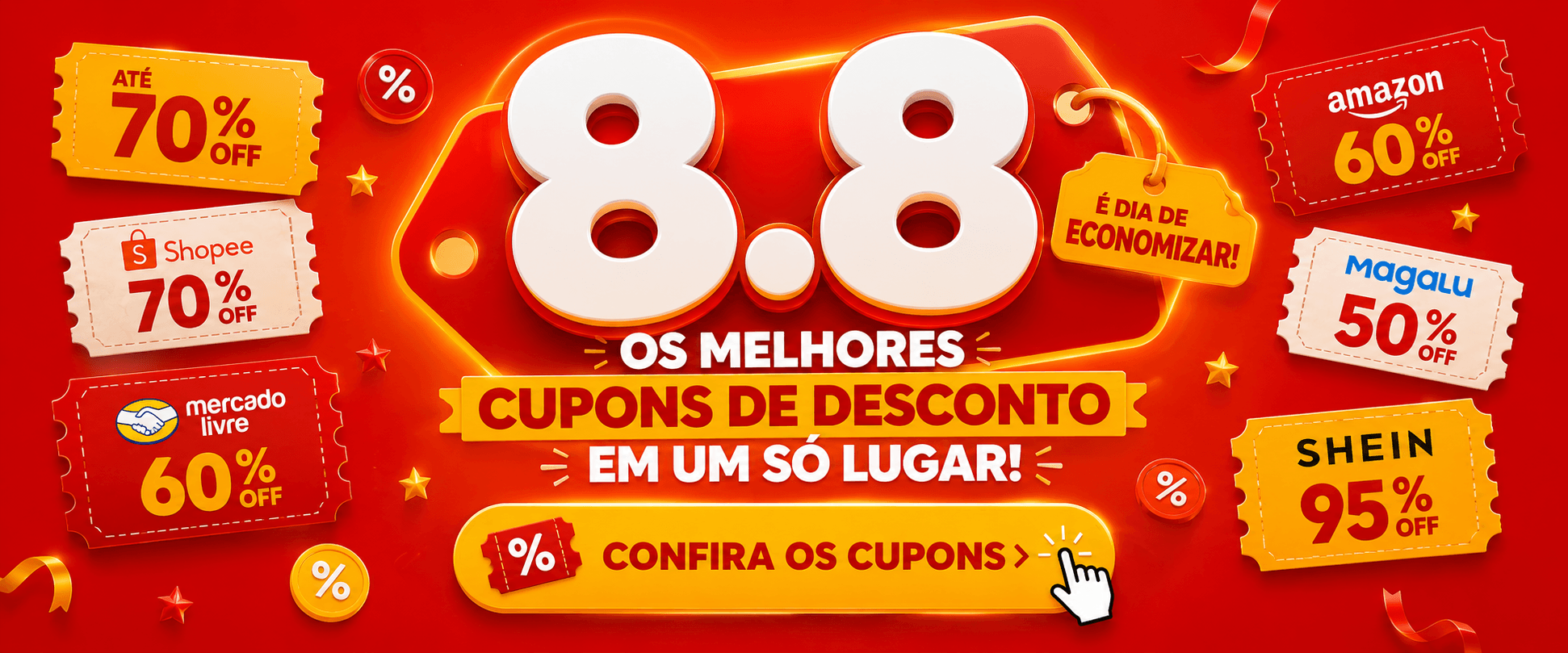 Cupons da Mercado Livre
