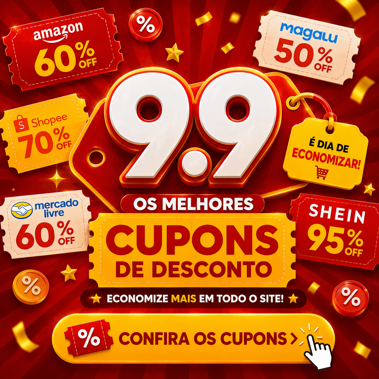 Cupons da Mercado Livre