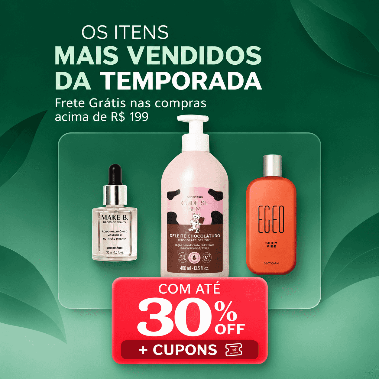 Cupons da O Boticário