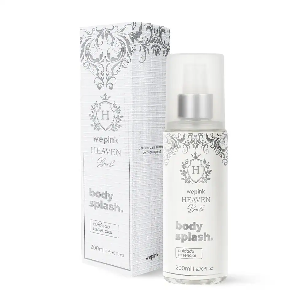 Body Splash Heaven Bride Desodorante Colônia 200ml - Wepink