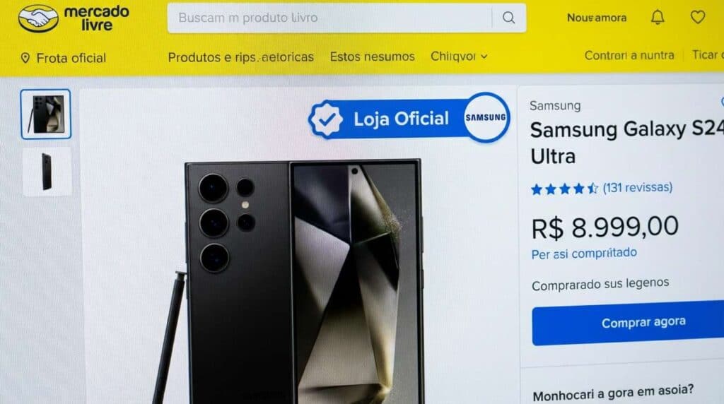 lojas oficiais do Mercado Livre