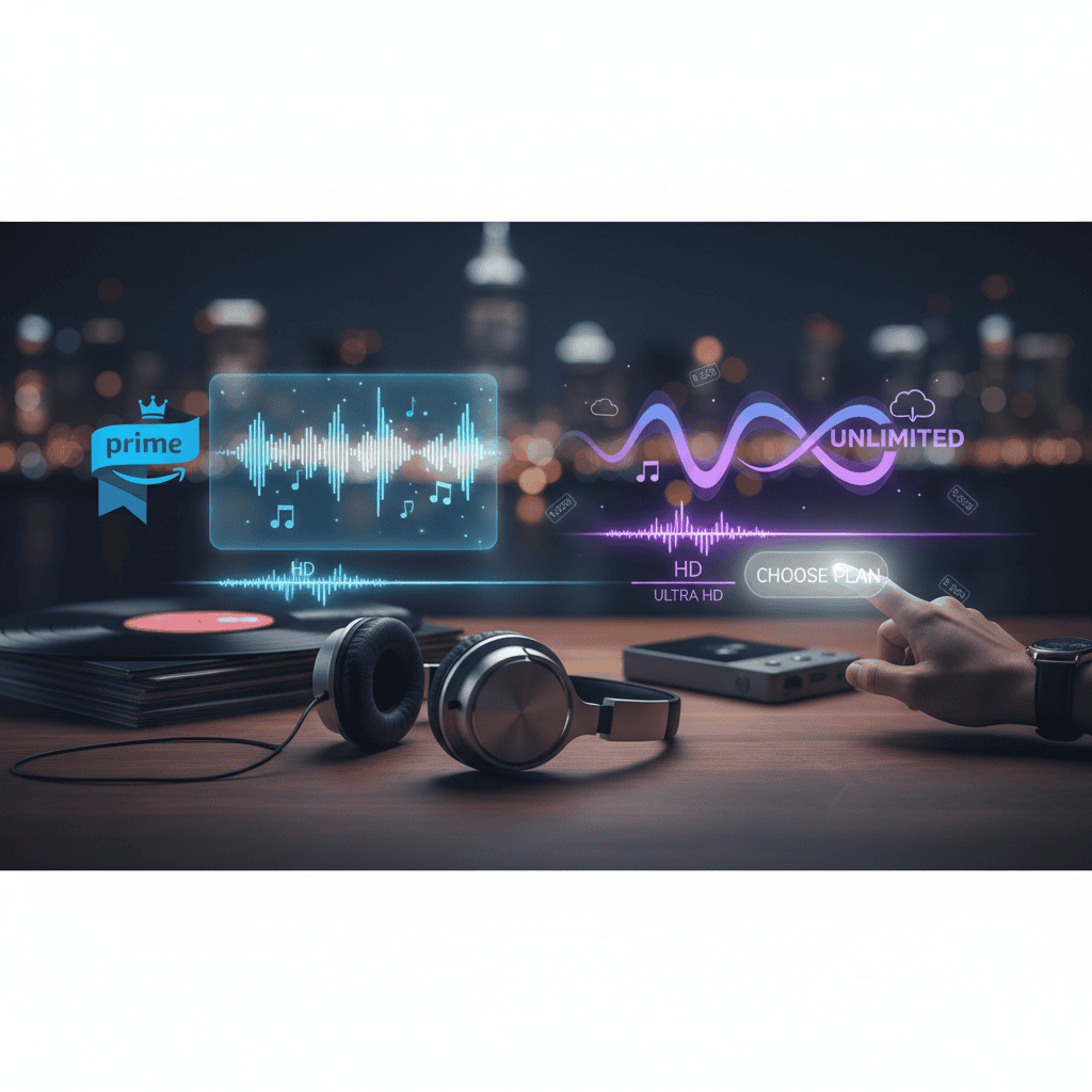 Como Funciona a Amazon Music: O Guia Definitivo (Prime vs Unlimited)