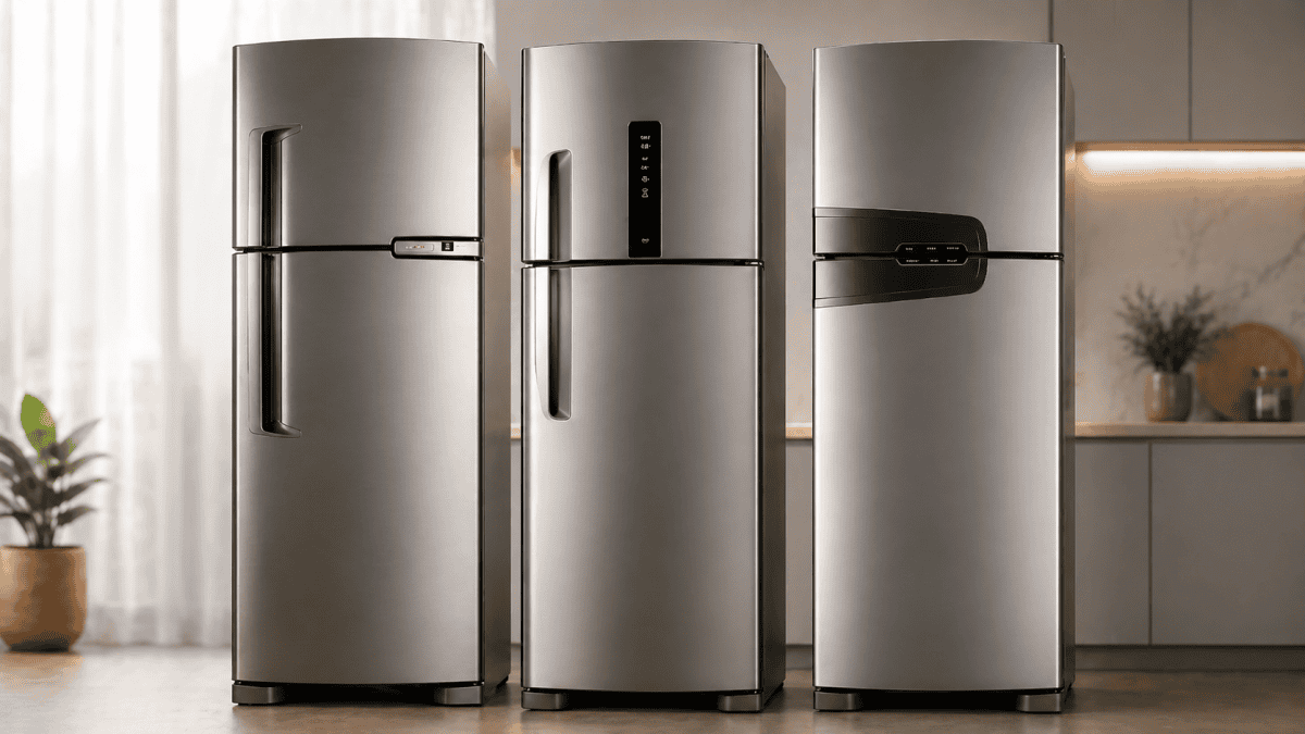 tres geladeiras duplex