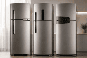 tres geladeiras duplex