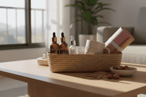 Presentes de auto-cuidado para mãe.