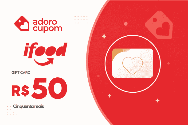 Gift card iFood R$ 50