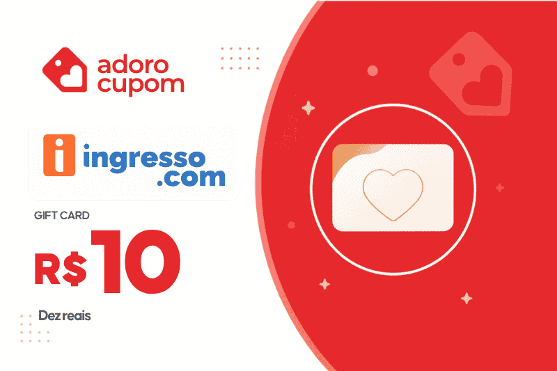 Gift card Ingresso.com R$ 10