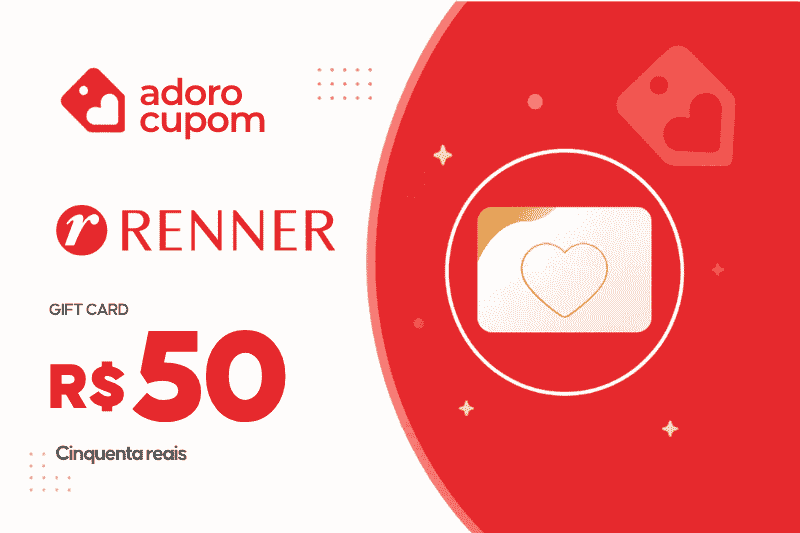 Gift card Renner R$ 50