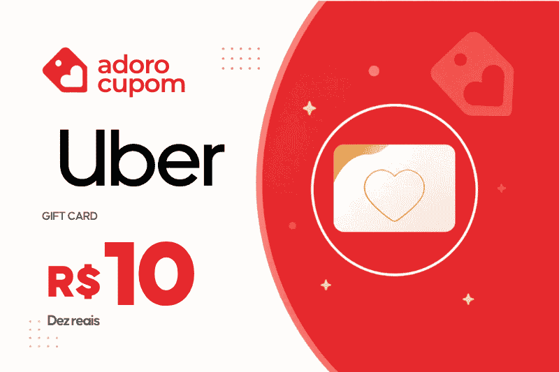 Gift card Uber R$ 10