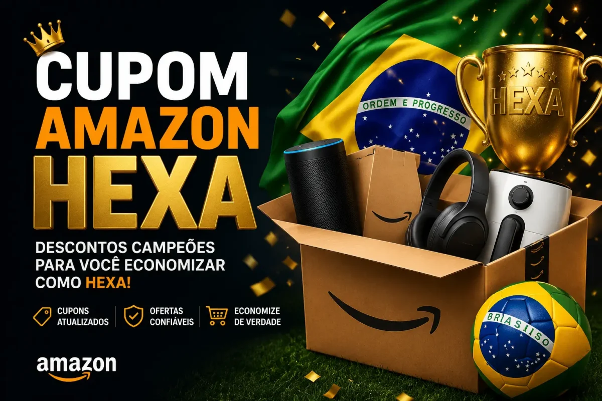 cupom hexa amazon