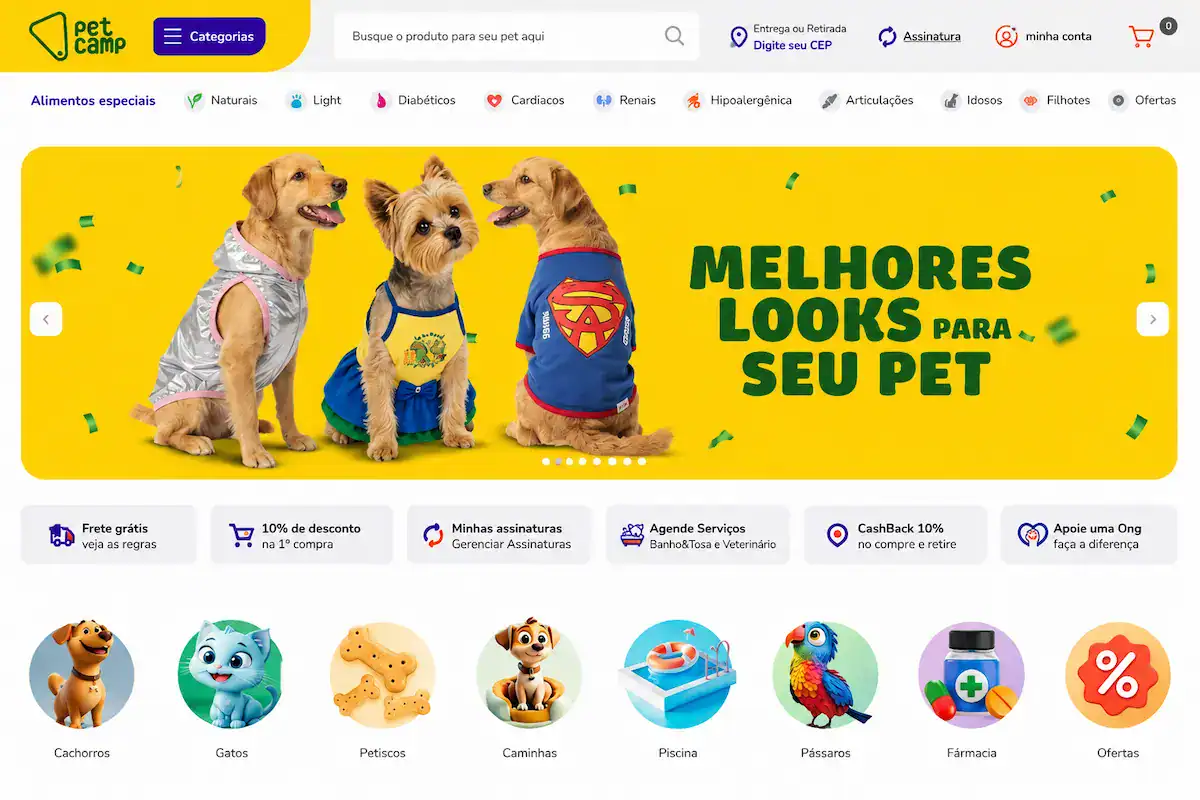 economizar comprando produtos pet com cupom petz