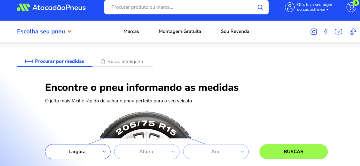 Cupons e mecânicas de desconto no Atacadão Pneus